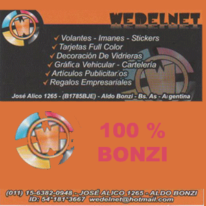 Wedelnet - Servicios Bonzi Web - Aldo Bonzi