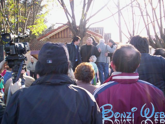 Inauguración de Barrera en Calle Defensa - Aldo Bonzi - Bonziweb